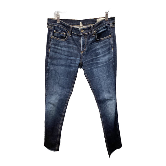 Jeans Skinny By Rag & Bones Jeans In Blue, Size: 6