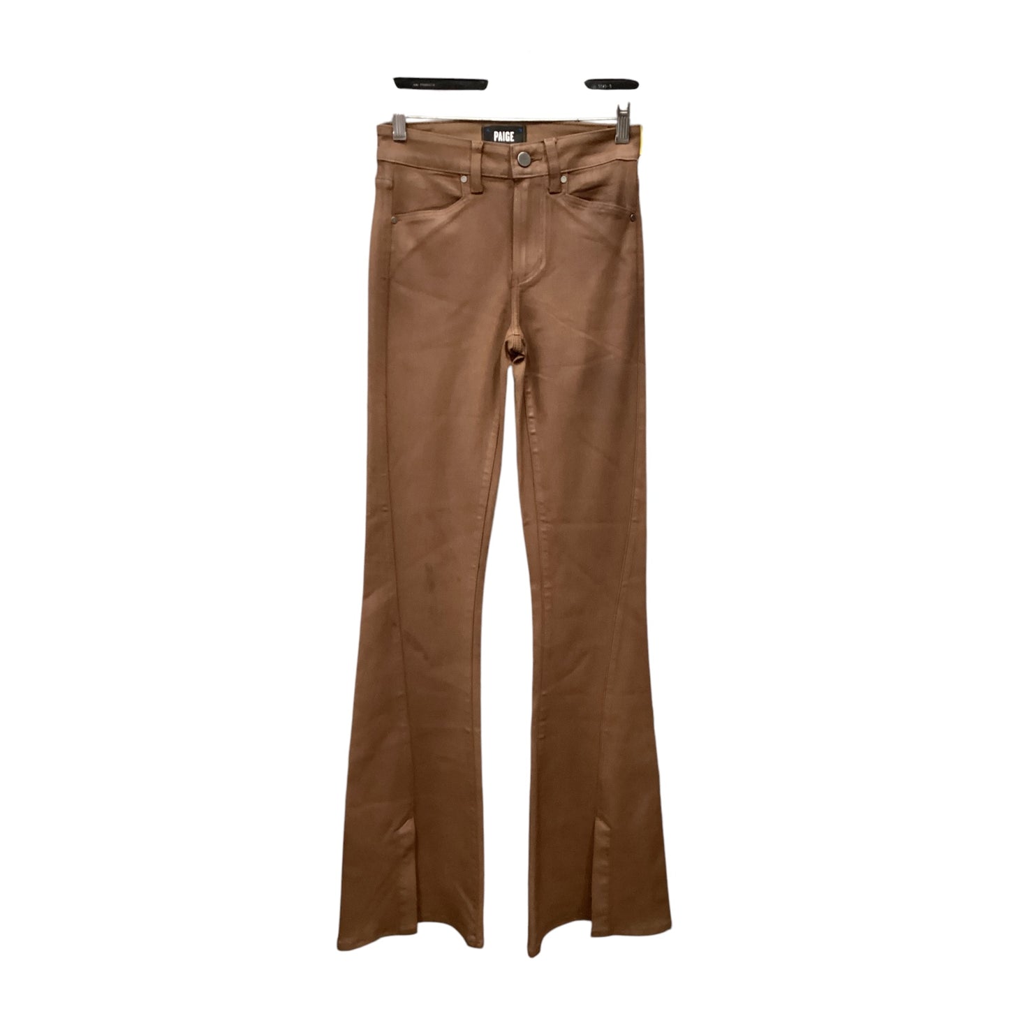 Jeans Wide Leg By Paige In Brown, Size: 0