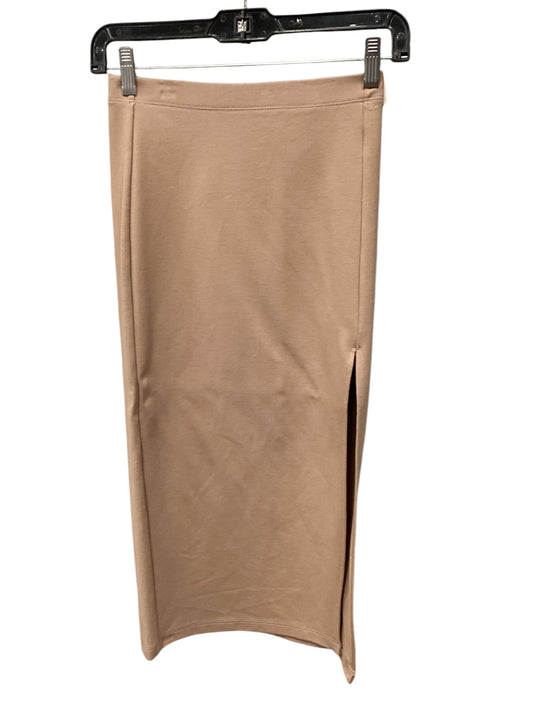 Skirt Midi By Babaton In Tan, Size: 0