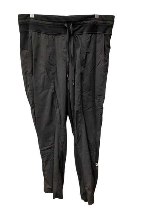 Athletic Pants By Lululemon In Black, Size: 12