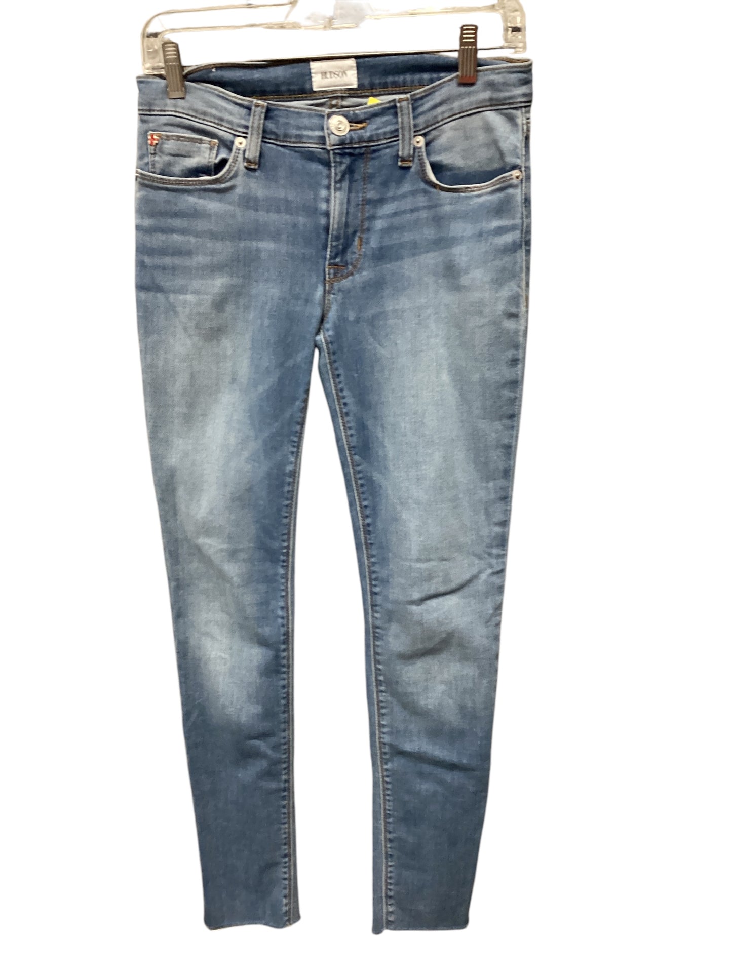 Jeans Skinny By Hudson In Blue Denim, Size: 2