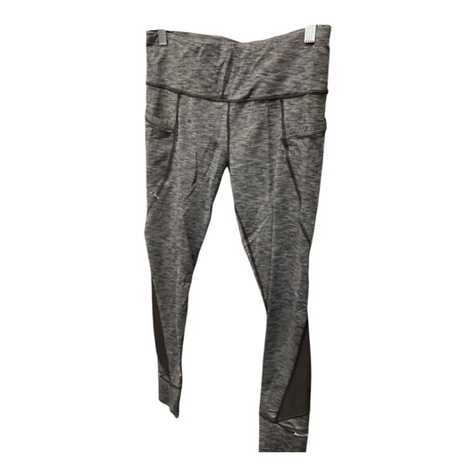 Athletic Leggings By Athleta In Grey, Size: M