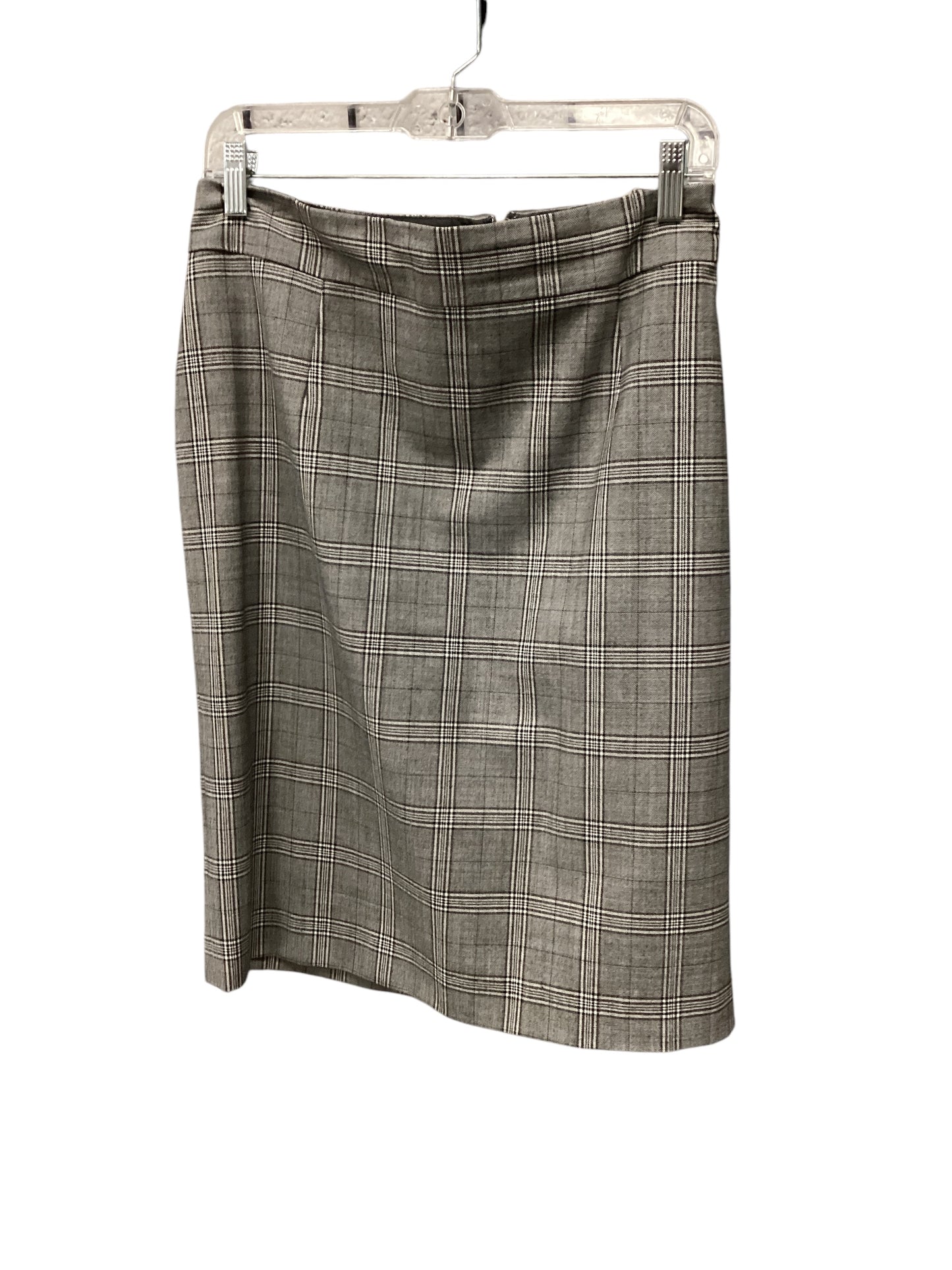 Skirt Midi By Banana Republic In Plaid Pattern, Size: 12