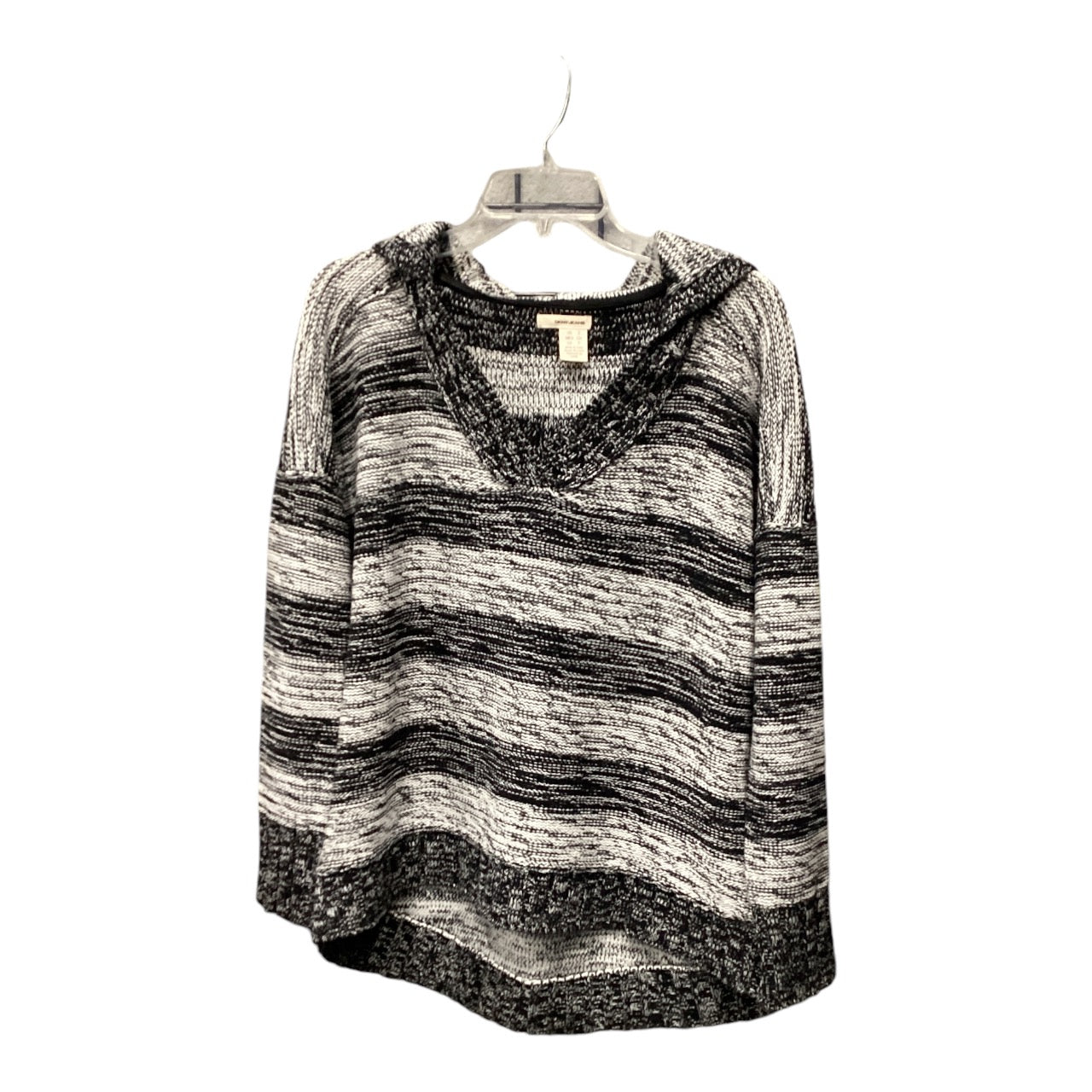 Sweater By Dkny In Black & White, Size: S