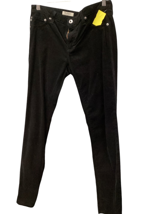 Pants Corduroy By Adriano Goldschmied In Black, Size: 12