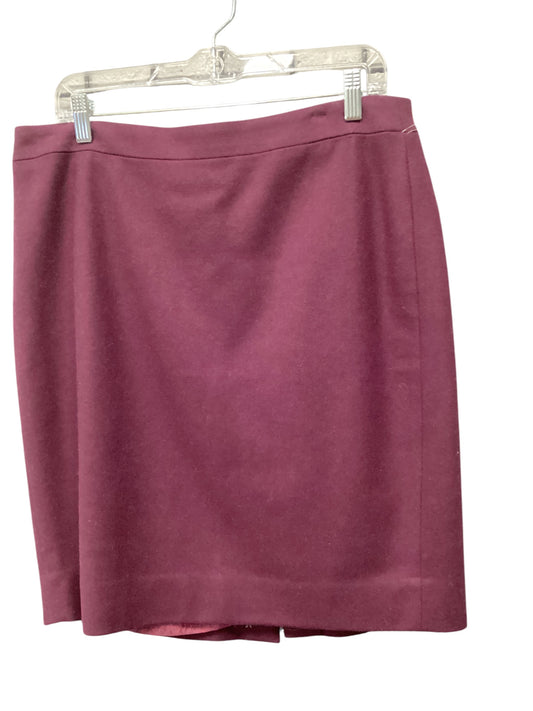 Skirt Mini & Short By J. Crew In Purple, Size: 12