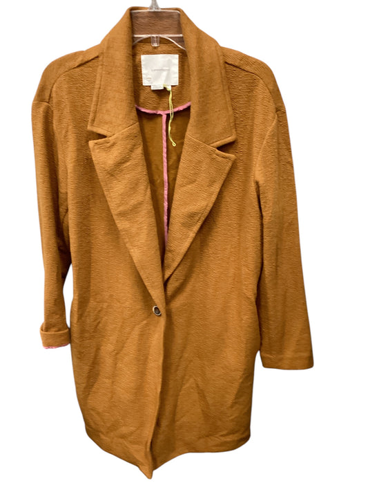 Blazer By Anthropologie In Tan, Size: S