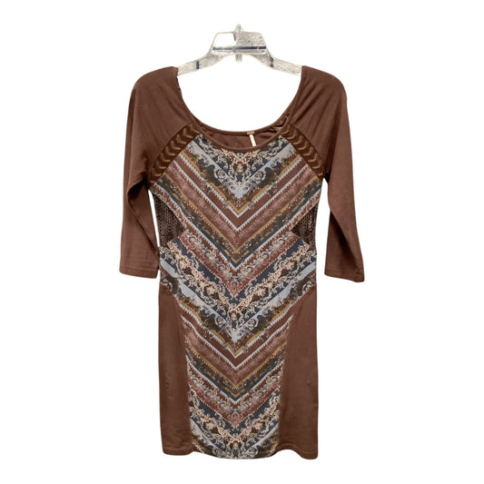 Dress Casual Short By Free People In Brown, Size: M