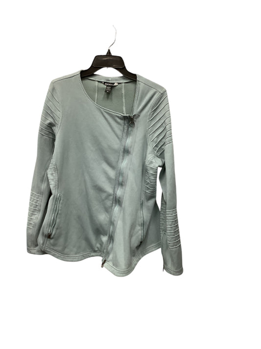 Athletic Jacket By Athleta In Green, Size: 1x