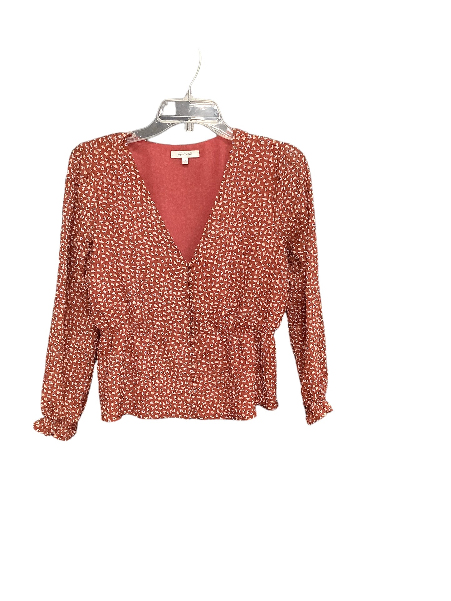 Top Long Sleeve By Madewell  Size: S