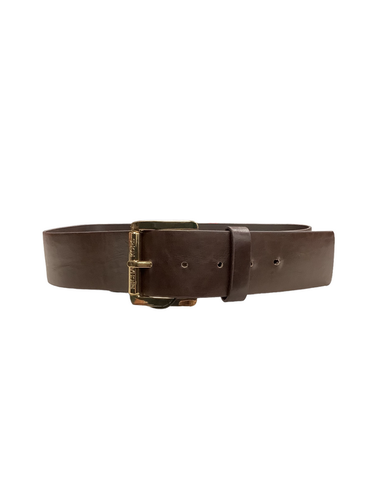 Leather Belt in Dark Brown – Turo